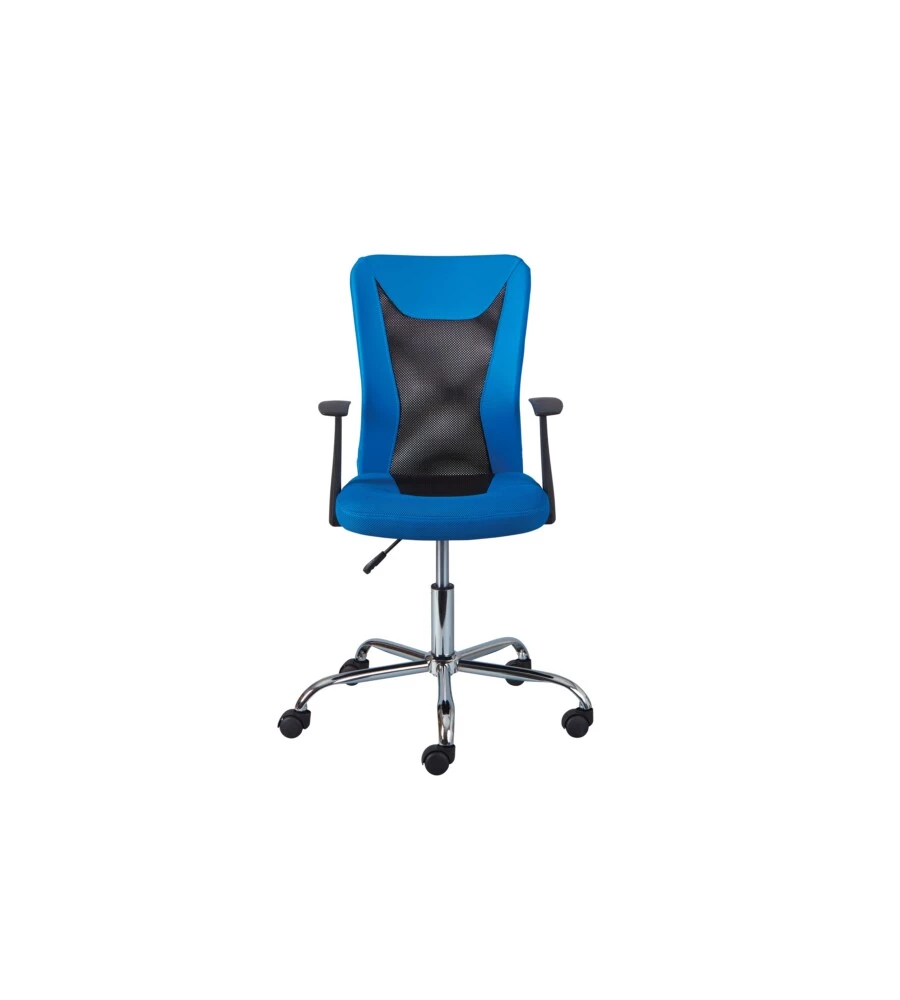 SEDIA DA UFFICIO TRASPIRANTE, 55X54,5X85-95 CM